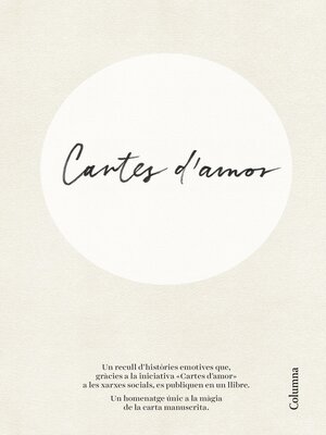 cover image of Cartes d'amor